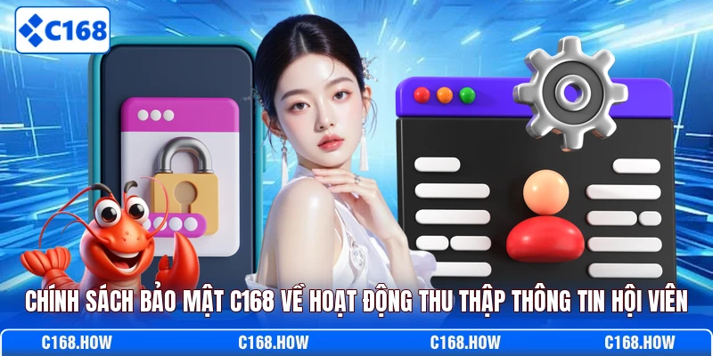 Chính sách bảo mật C168 về hoạt động thu thập thông tin hội viên