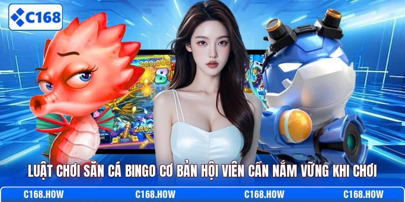 Luật chơi săn cá bingo cơ bản hội viên cần nắm vững khi chơi